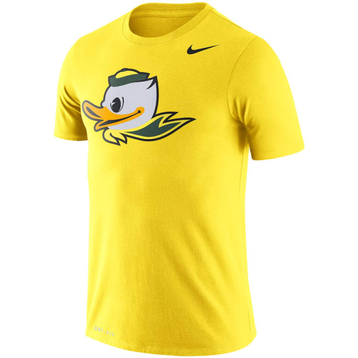Nike Nike T Shirts Men's Yellow Crew Neck Moderate