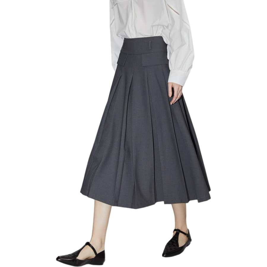 ELLE Casual Long Skirt Women's Clothing