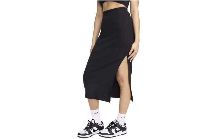 Nike Nike Sportswear Chill Knit Casual Long Skirt Women's Black