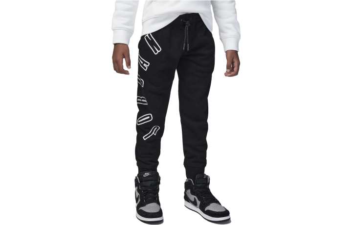 Jordan Jordan Knitted Sweatpants MJ Flight MVP Fleece Pants Black Kids'