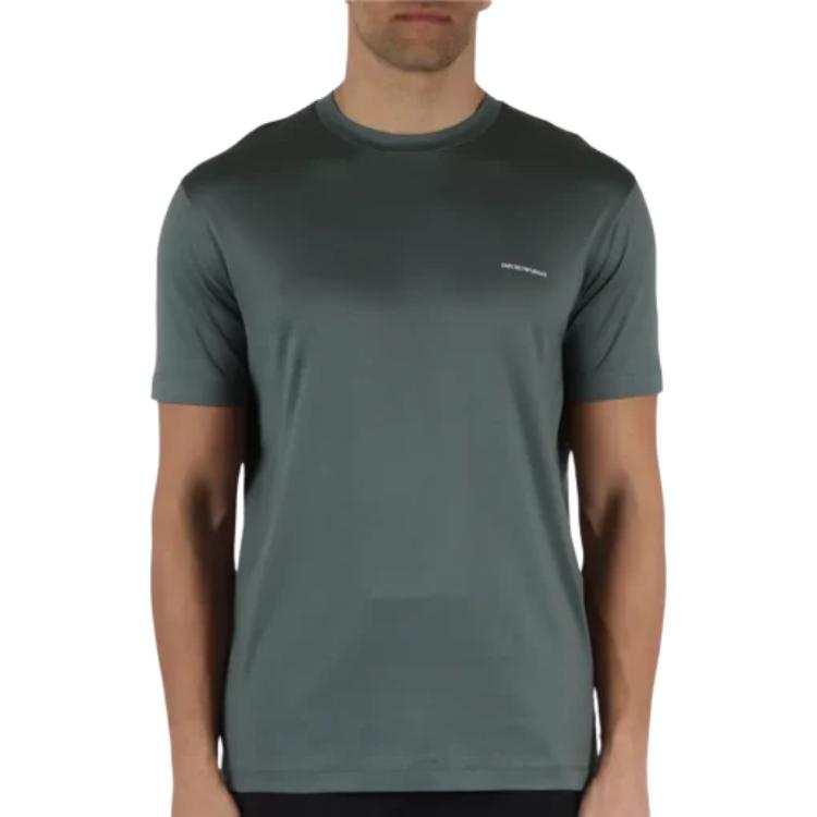 EMPORIO ARMANI T Shirt Men's Gray Green