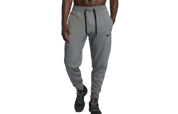 Nike Nike Knitted Sweatpants Men's Gray Moderate Cuffed Pants