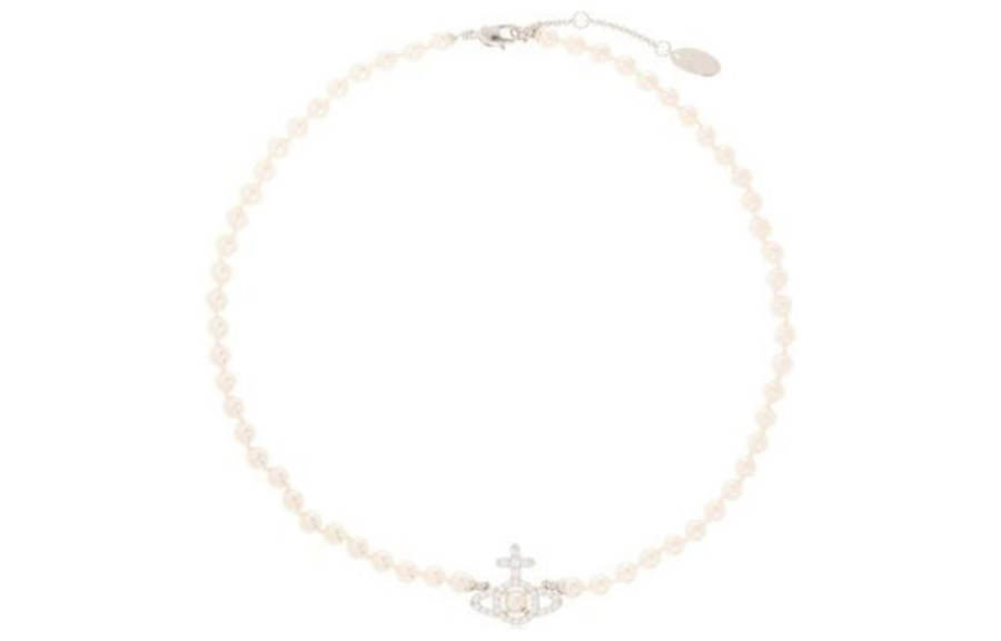 Vivienne Westwood Brass Necklaces Women's White