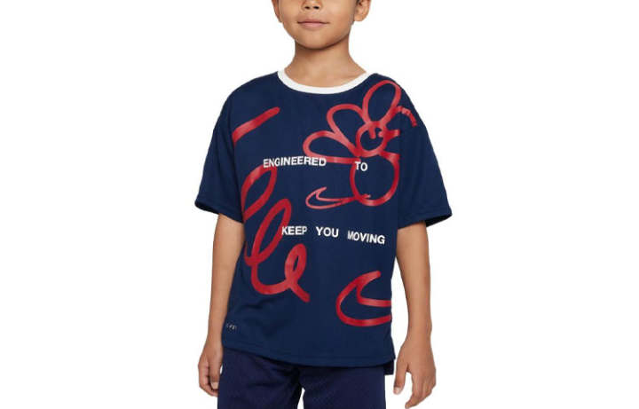 Nike Nike Kids T Shirts Crew Neck Moderate