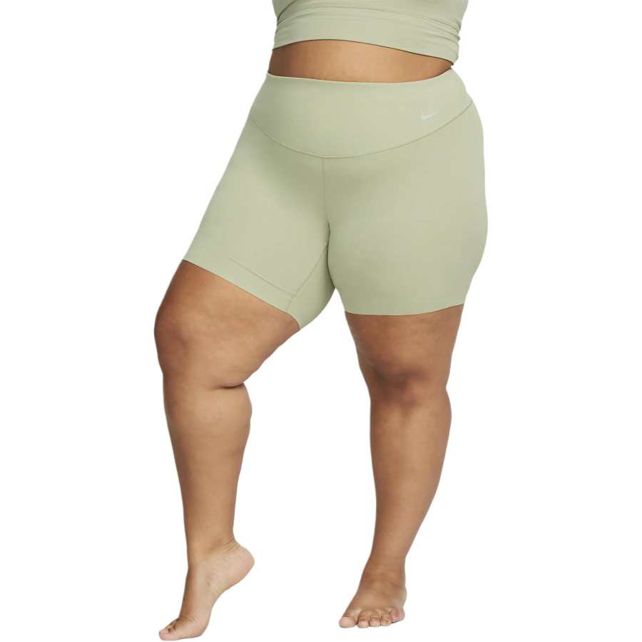 Nike Nike Zenvy Women's Gentle Support High Waisted 8' Biker Shorts Sports Shorts Women's Oil Green