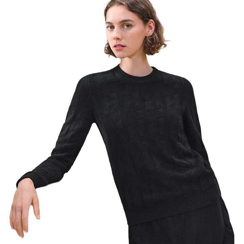 HERMES Sweaters Women's Crew Neck Moderate Other