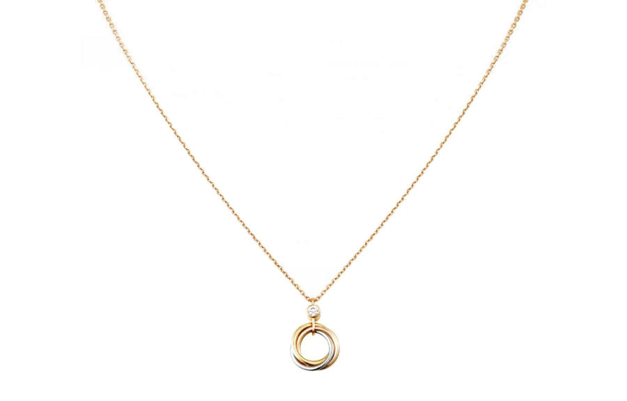 Cartier Cartier 2010s Trinity diamond necklace