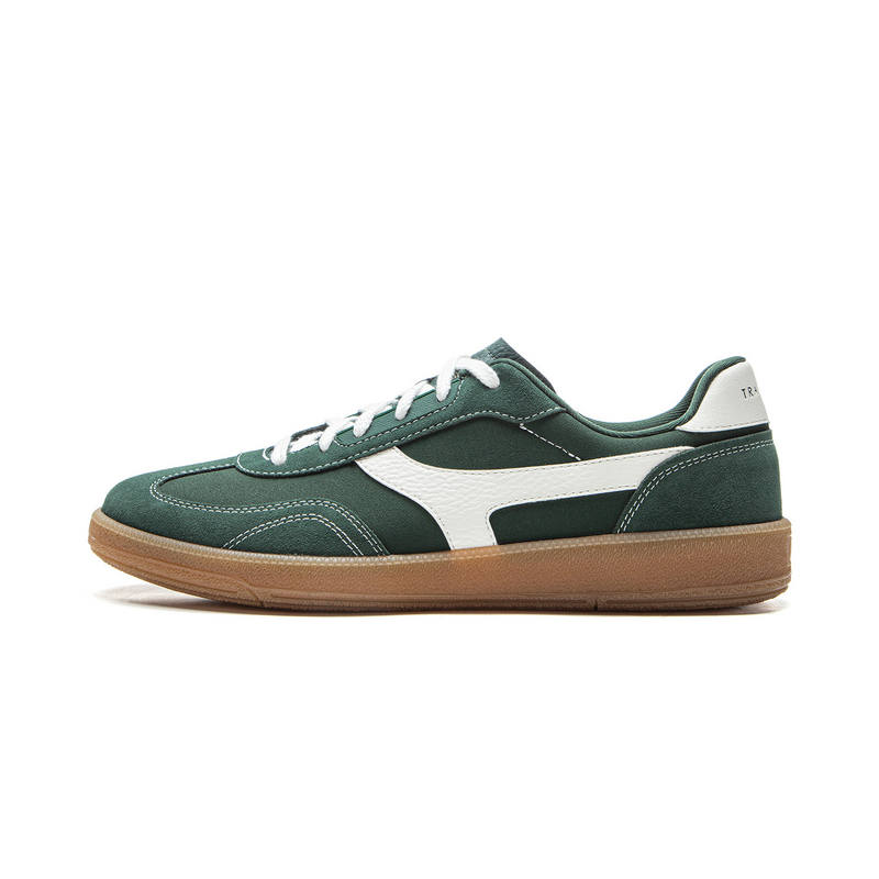 Li-Ning Li Ning YUNCHUAN 2 Slip Resistant, Abrasion Resistant, Lightweight Low top German Army Trainers Men's Dark Green