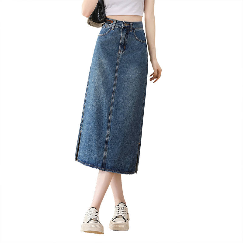 BALENO Denim Long Skirt Women's