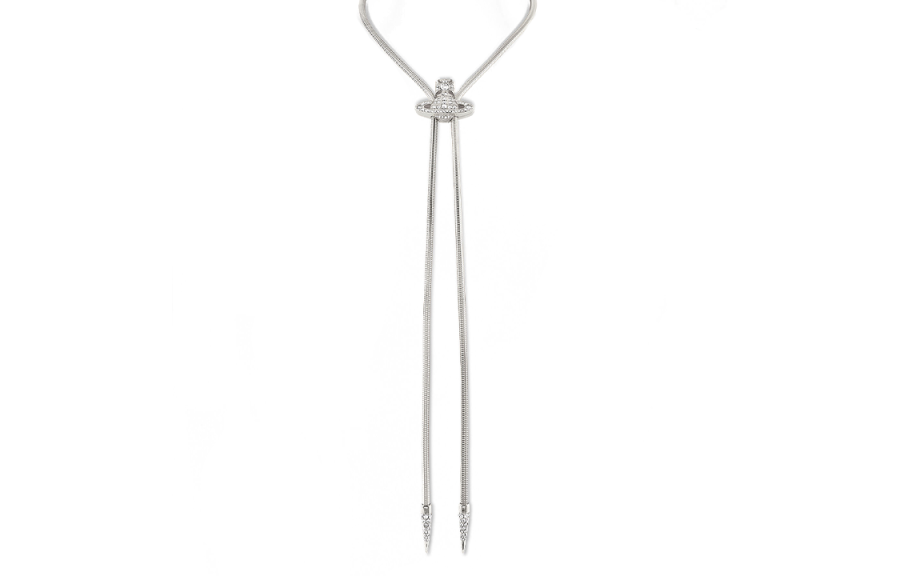 Vivienne Westwood Brass Necklaces Unisex Silver