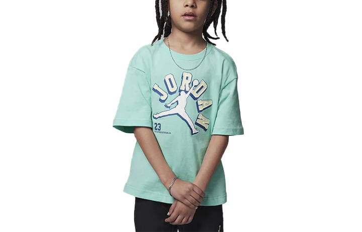 Jordan Jordan Varsity Jumpman T Shirt Rising Emerald Green Kids'