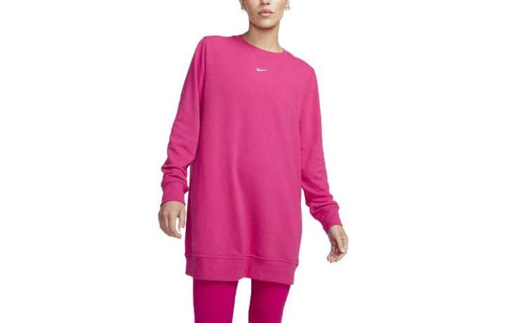 Nike Nike Sweatshirts Women's Rose Red Crew Neck Moderate Regular