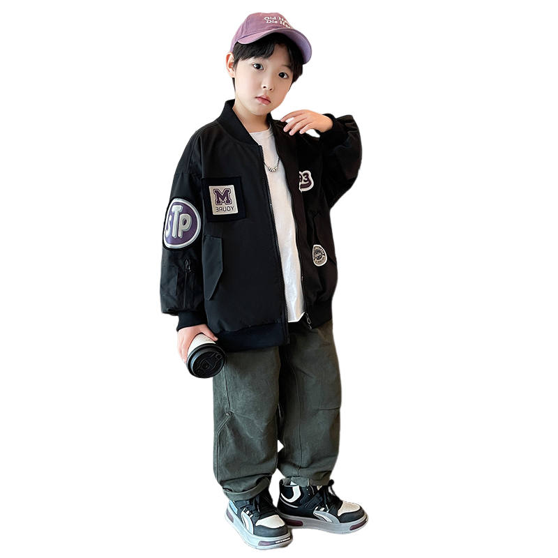 Lanza Lanza Jackets & Coats Black Kids'