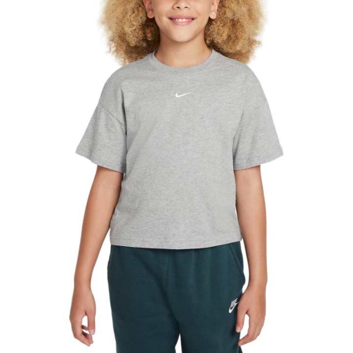 Nike Nike Sportswear Essentials T Shirt Dark Gray Teenagers