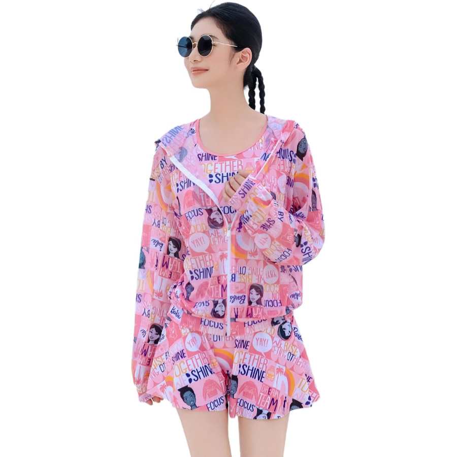 Barbie Two Piece Swimsuit Women's