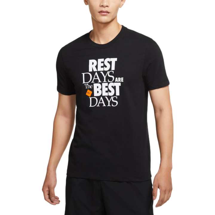 Nike Nike T Shirts Men's Black Crew Neck Moderate