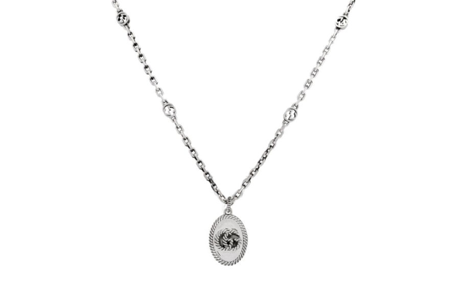 GUCCI GUCCI GG Necklaces Unisex Silver