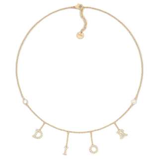 DIOR Metal Necklaces Women's Gold
