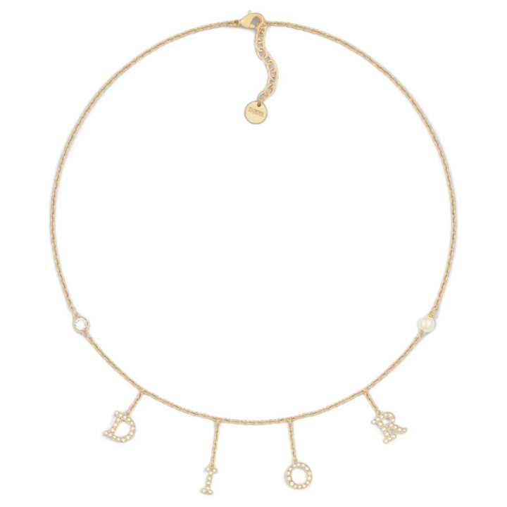 DIOR DIOR Metal Necklaces Women's Gold