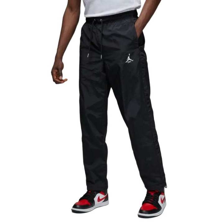 Jordan Jordan Casual Pants Men's Black Moderate Straight Fit Pants