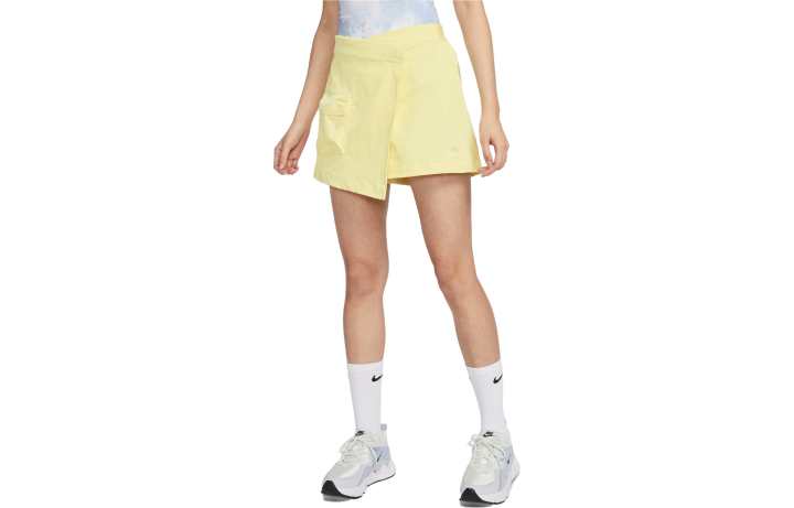 Nike Nike SPORTSWEAR TECH PACK Casual Short Skirts Women's Light Lemon Moderate Short