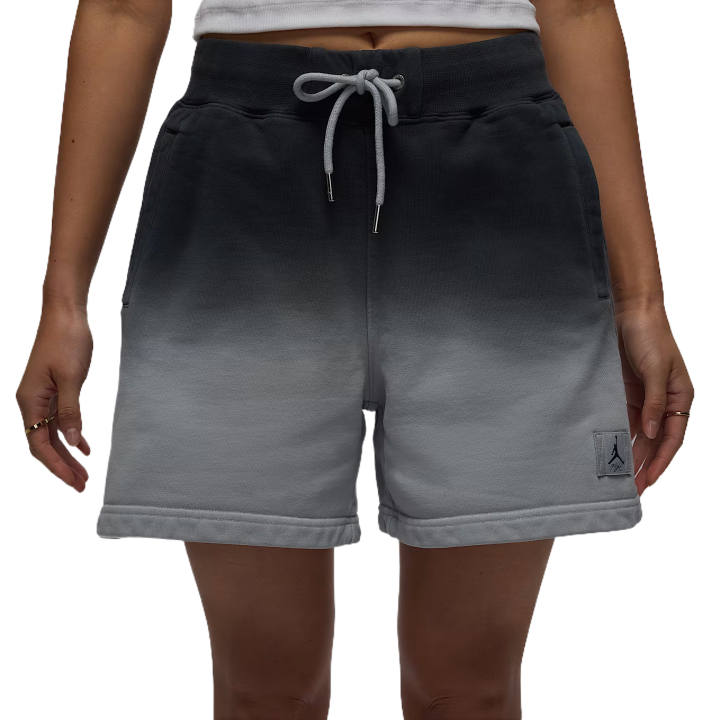 Jordan Jordan Flight Fleece Casual Shorts Women's Black Gray