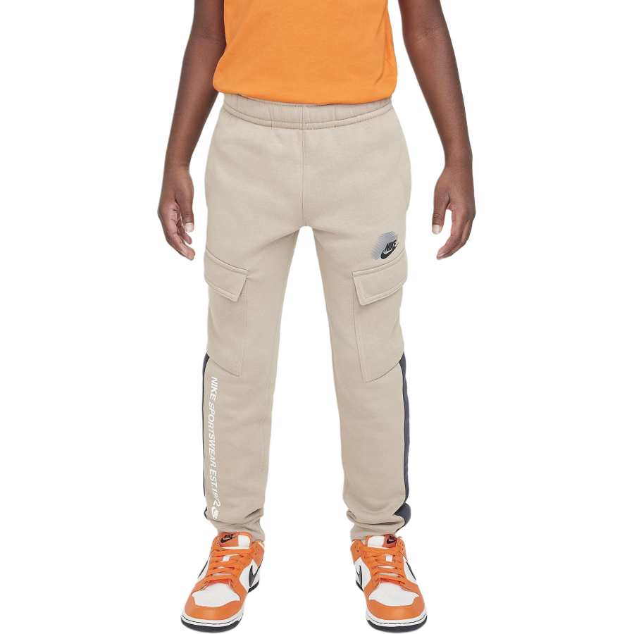 Nike Nike Full Length Pants Sportswear Khaki/Dark Gray Teenagers