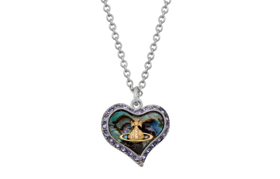 Vivienne Westwood Opal Necklaces Women's Silver
