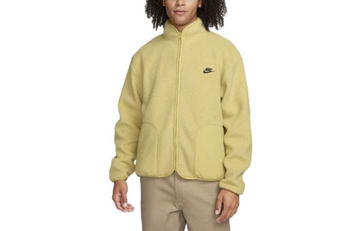 Nike Nike Club Fleece Jackets & Coats Men's Lemon
