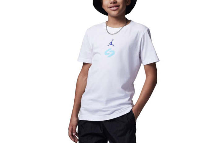 Jordan Jordan Kids T Shirts Crew Neck Moderate