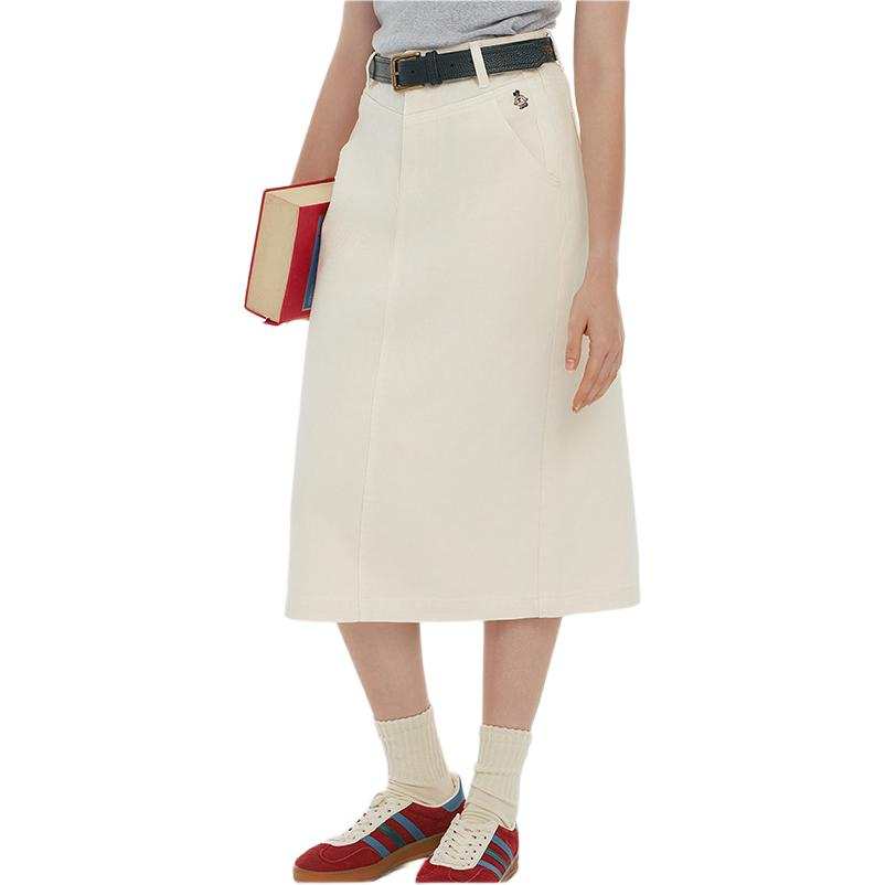 Teenie Weenie Denim Long Skirt Women's