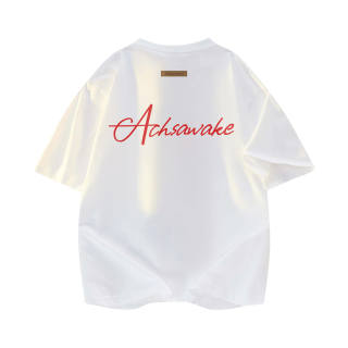 ACHS AWAKE T Shirts Unisex Crew Neck Moderate Heavyweight