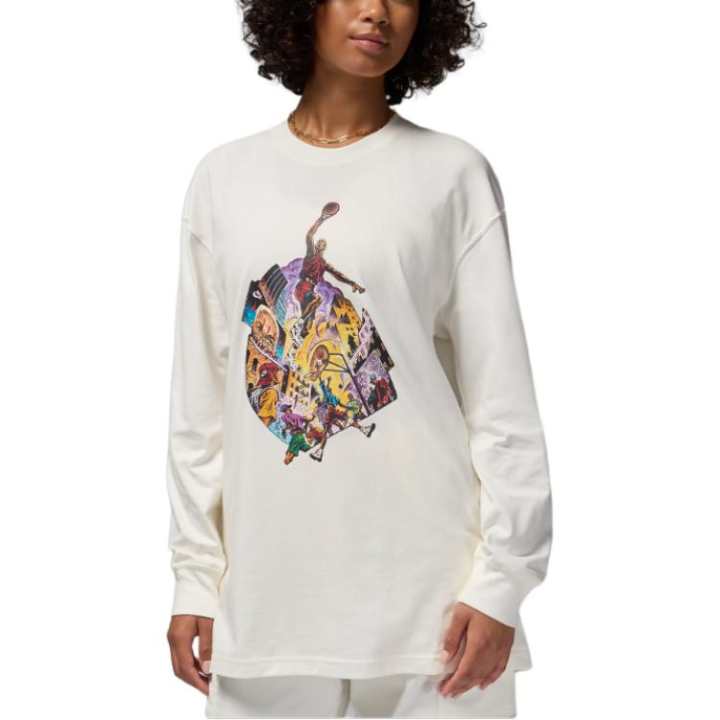 Jordan JORDAN Women's Oversized Long Sleeve T Shirt
