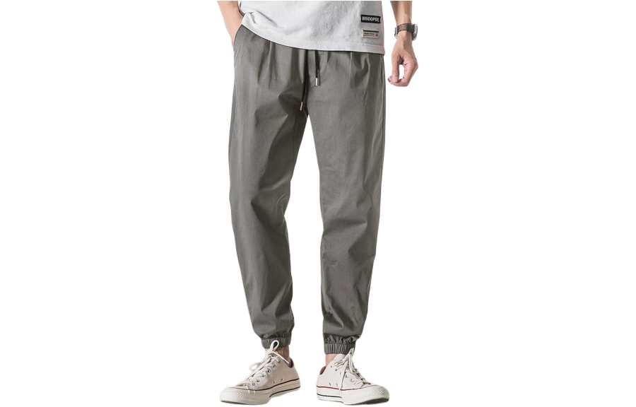 Tonlion Casual Pants Men's Medium Gray