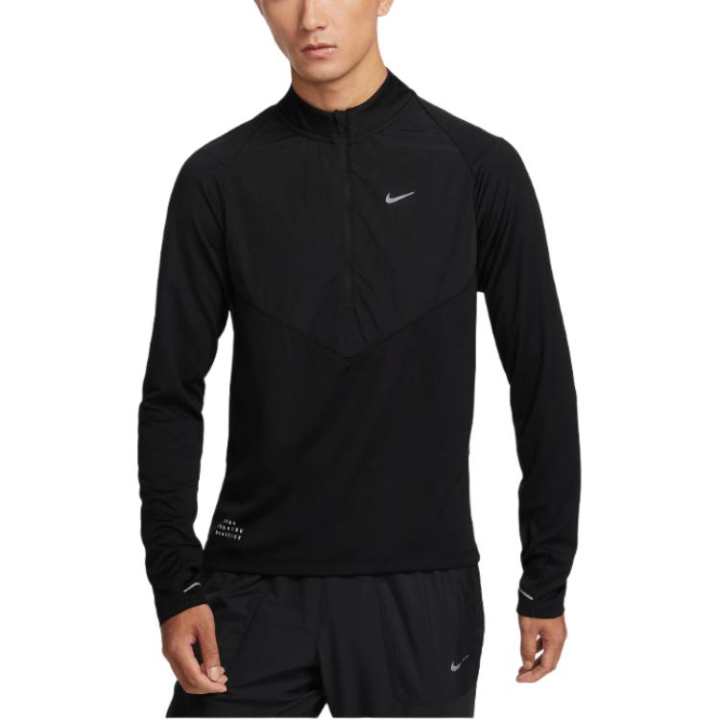 Nike Nike ElementDri Fit Run Division Workout Clothing Men's Black