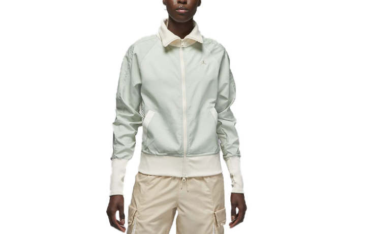 Jordan Jordan Women'ss Bephies Beauty Supply Track Jacket Dusty Sage/Pale Ivory