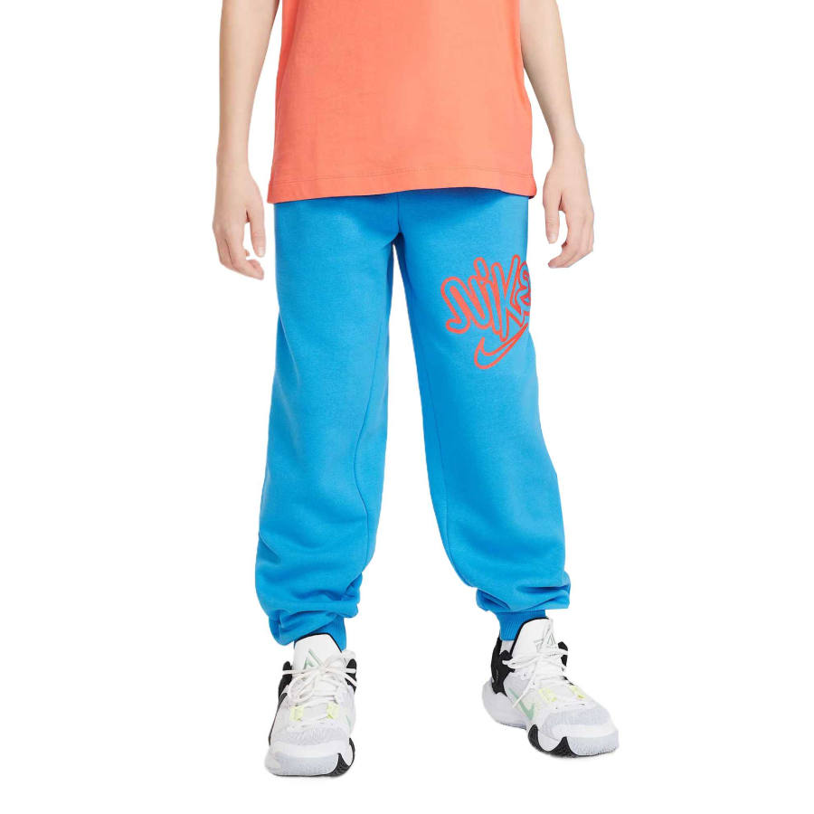Nike Nike Culture Moderate Kids' Sweatpants Fall Winter Teenagers Transparent Blue