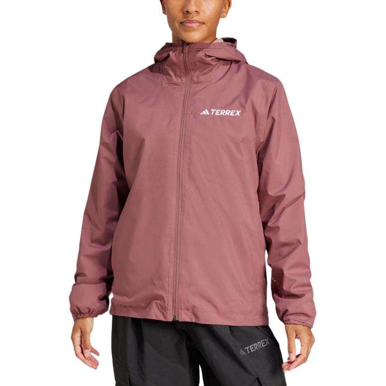 Adidas Adidas W MT ESS 3IN1 J Jacket Women's Elegant Dark Red
