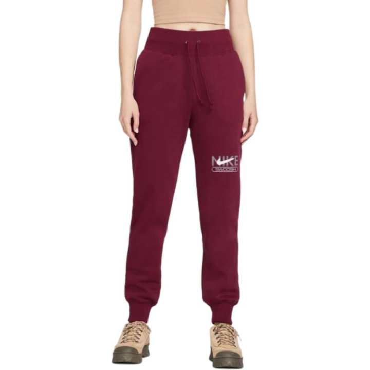 Nike Nike Casual Pants Women's Red Moderate Cuffed Pants