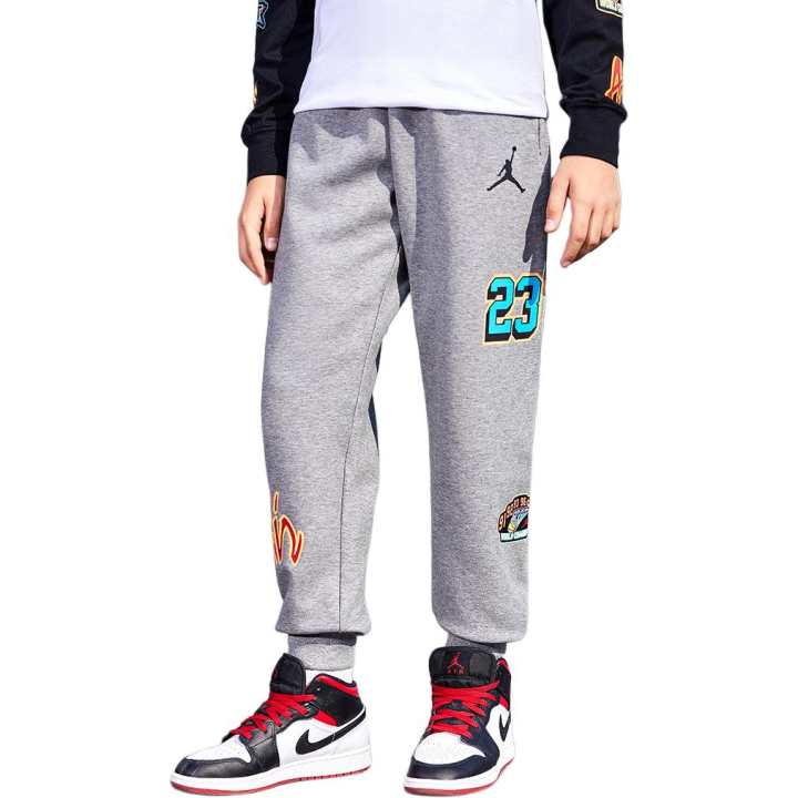Jordan Jordan Knitted Sweatpants Stratum Gray Children Aged 3 7 Years Old