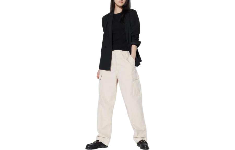 UNIQLO Casual Pants Unisex Ivory