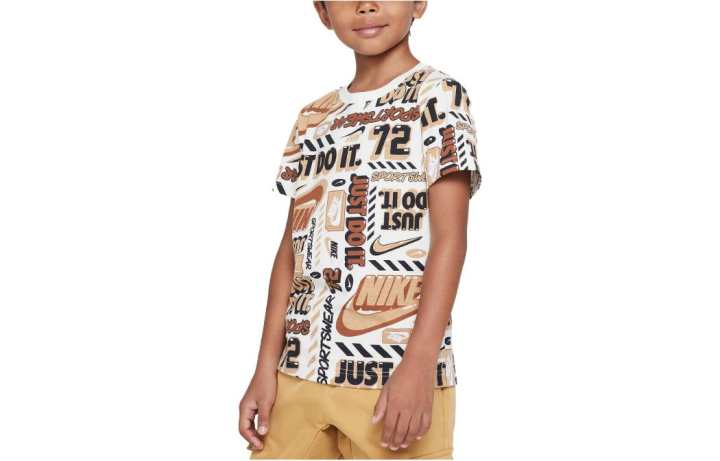 Nike Nike Kids T Shirts Crew Neck Moderate