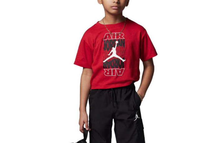 Jordan Jordan Kids T Shirts Crew Neck Moderate