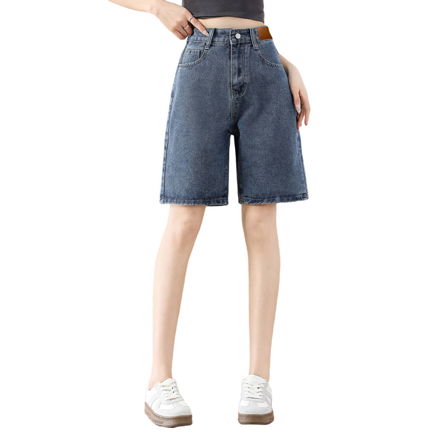 BALENO Denim Shorts Women's Vintage Thin Other