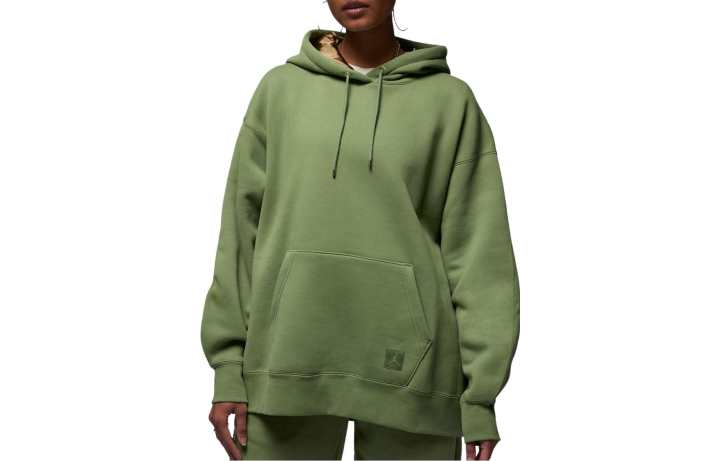 Jordan Jordan Sweatshirts Women's Olive Green Hooded Non Detachable Moderate Other
