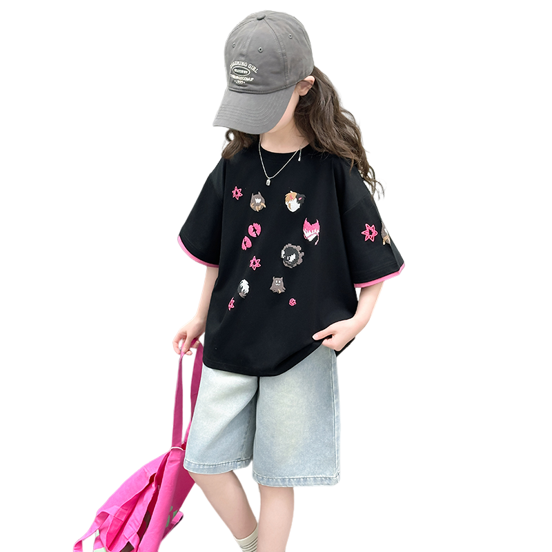 Lanza Lanza Kids T Shirts Crew Neck