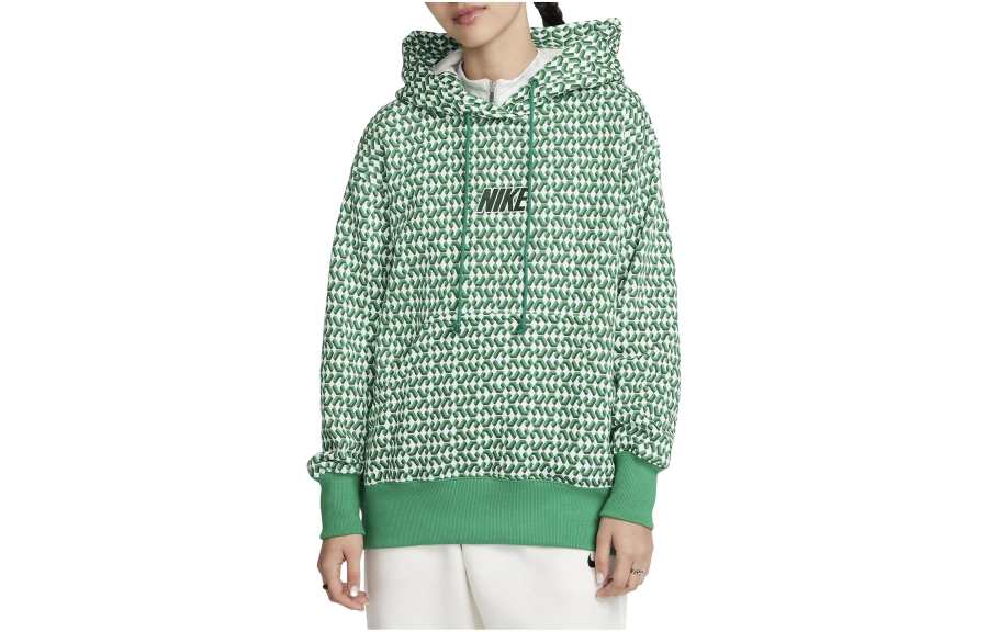 Nike Nike Sweatshirts Women's Green Hooded Moderate Other