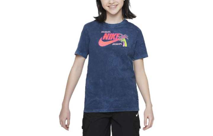 Nike Nike Kids T Shirts Crew Neck Moderate