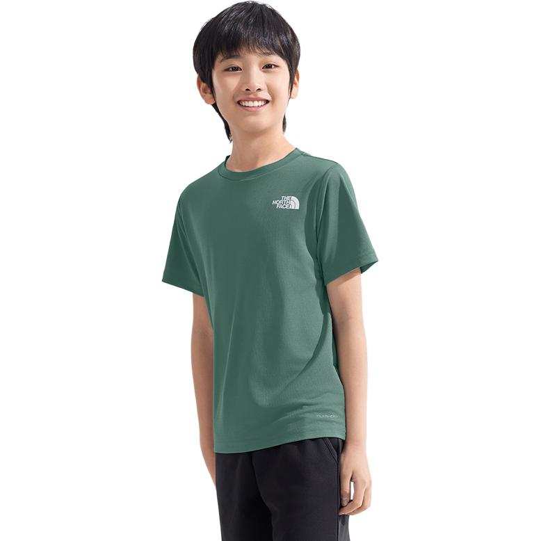 THE NORTH FACE T Shirt Duck Green Children Aged 3 7 Years Old