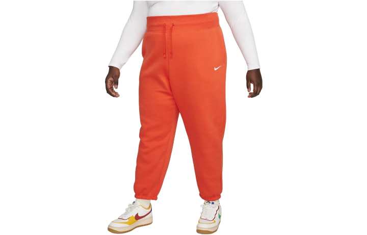 Nike Nike Sportswear Phoenix Fleece Knitted Sweatpants Women's Red Orange